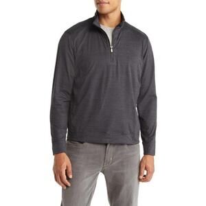 Tommy Bahama Islandzone Quarter Zip Gray Size Large